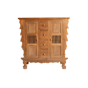 Reclaimed teak coffee table